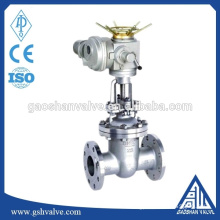 din electric actuated cast steel gate valve